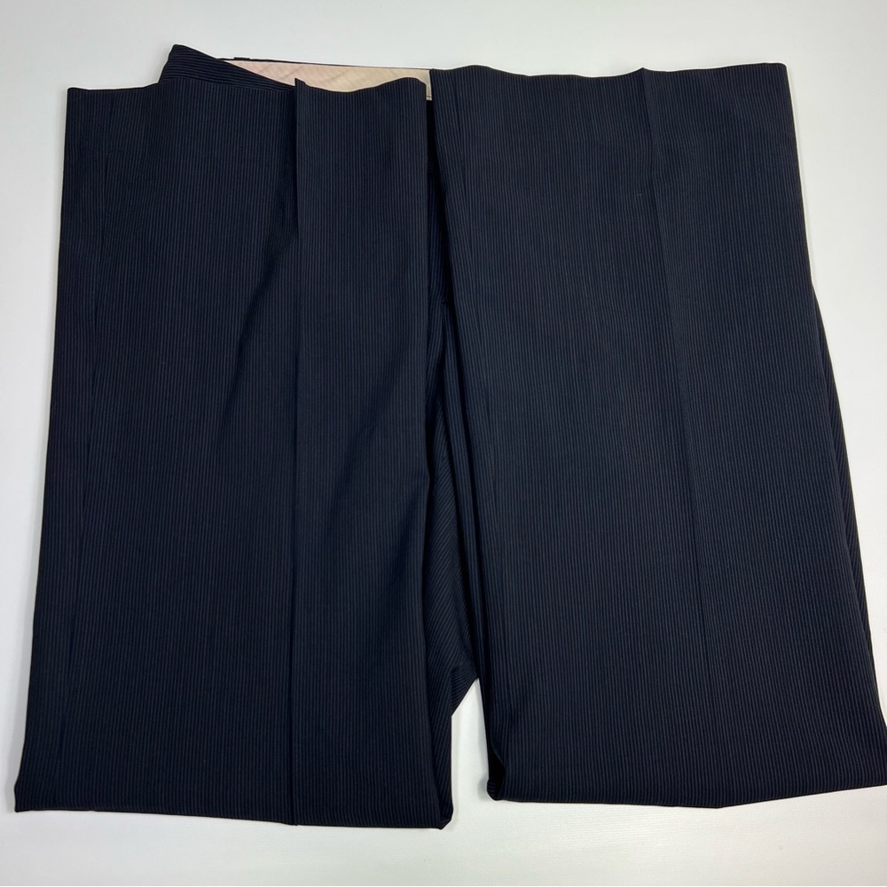 BANANA REPUBLIC JACKSON-FIT BLACK LIGHTWEIGHT WOOL TROUSER size 10 - Picture 5 of 7